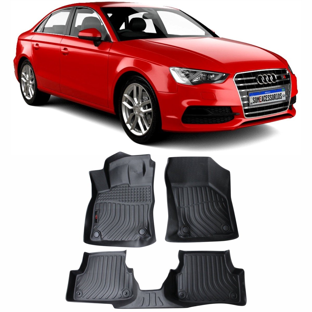 Tapete bandeja Audi A3 S3 Sedan
