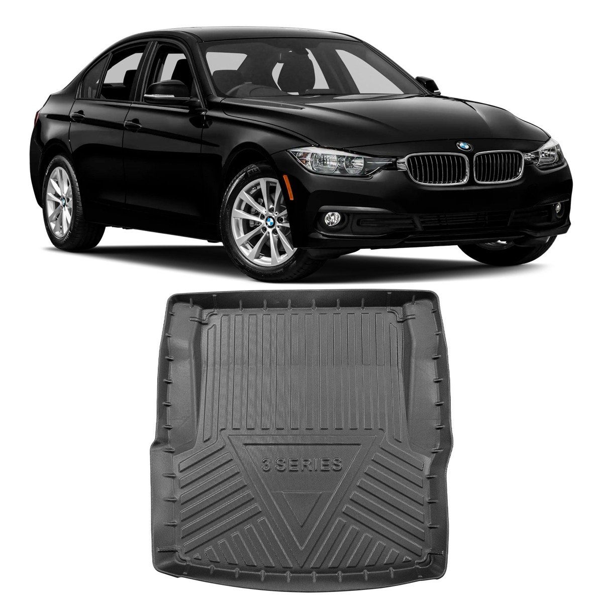 Tapete de porta-malas BMW Série 3 2013 até 2019