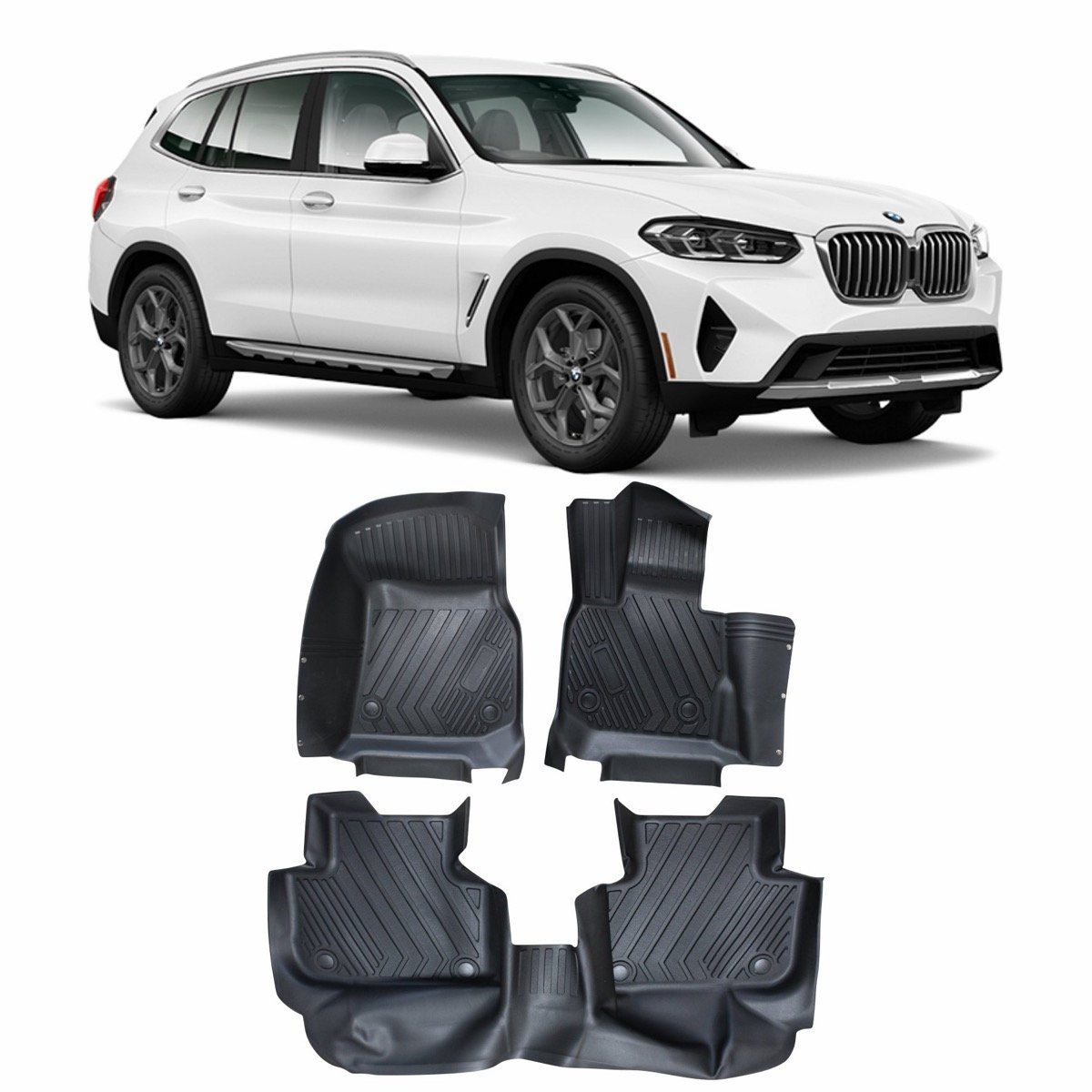 Tapete bandeja BMW X3 2022 até 2024