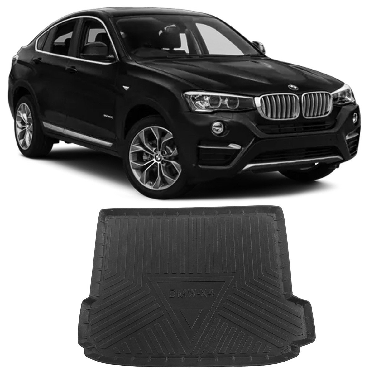 Tapete de porta-malas BMW X4 F26 2014 até 2018