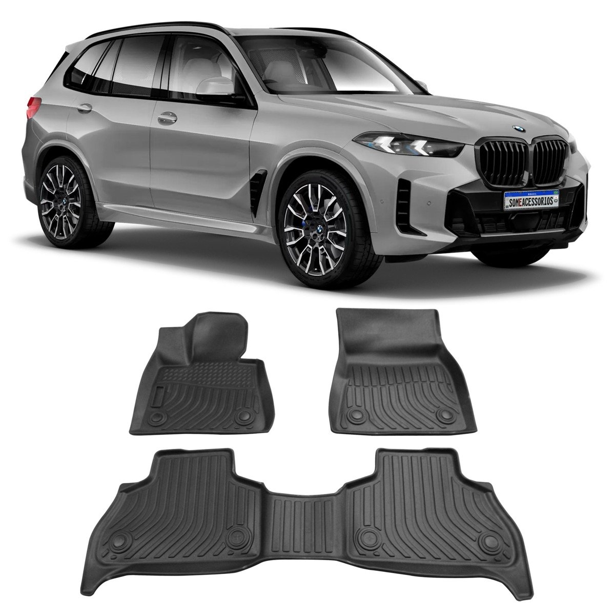 Tapete bandeja BMW X5 2019 até 2022