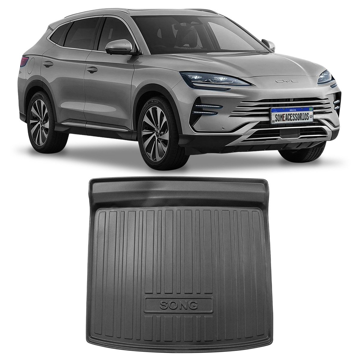Tapete de porta-malas BYD Song Plus
