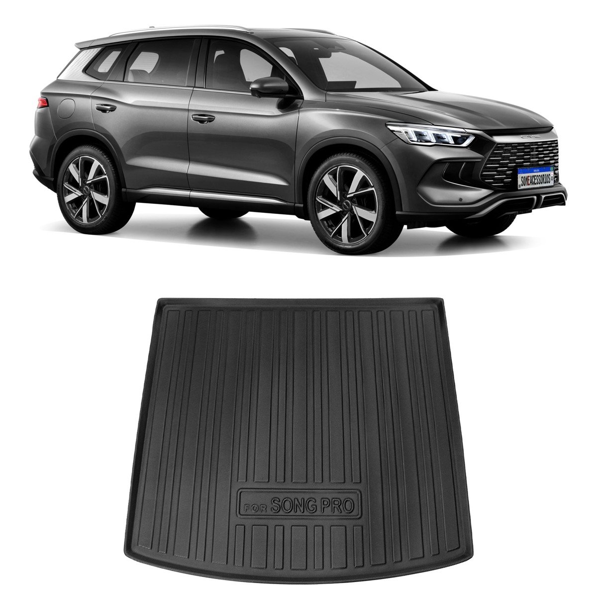 Tapete de porta-malas BYD Song Pro 2022 em diante