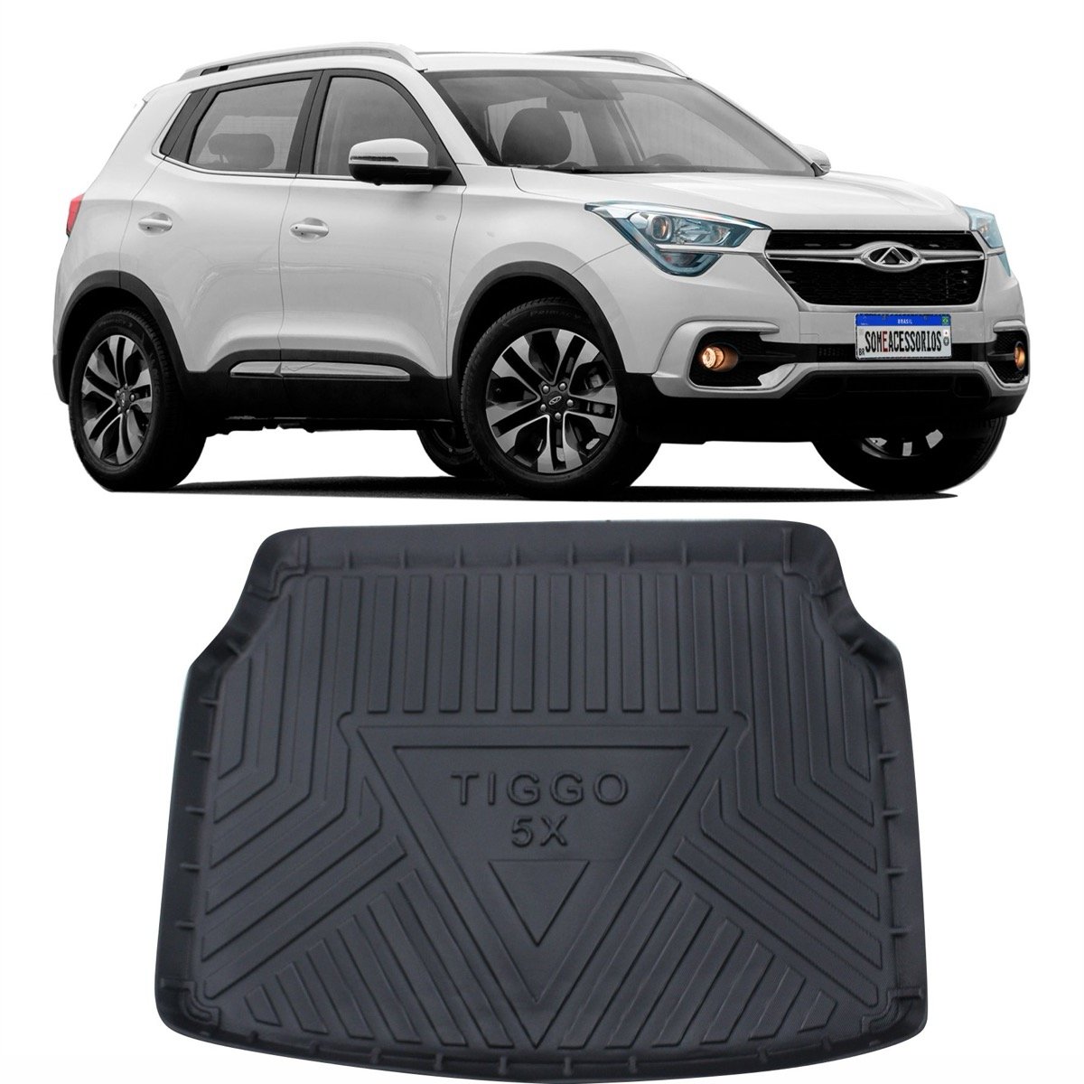 Tapete de porta-malas Chery Tiggo 5X