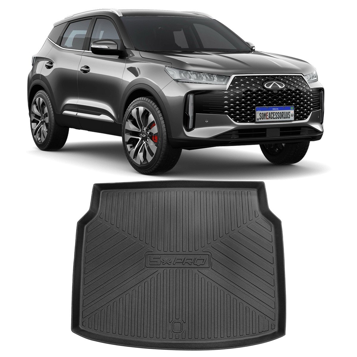 Tapete de porta-malas Chery Tiggo 5X