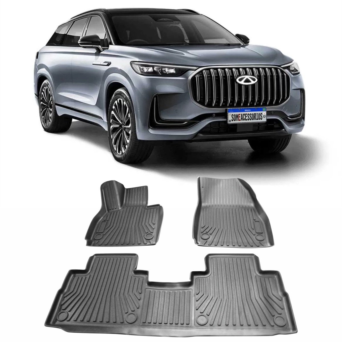 Tapete bandeja Chery Tiggo 9 2023 em diante