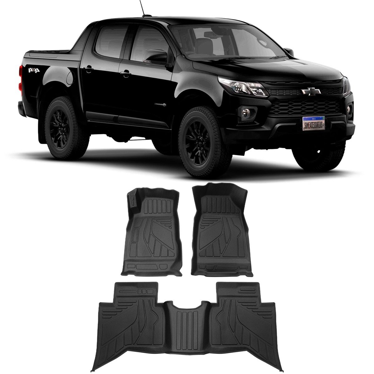 Tapete bandeja Chevrolet S10 2012 em diante