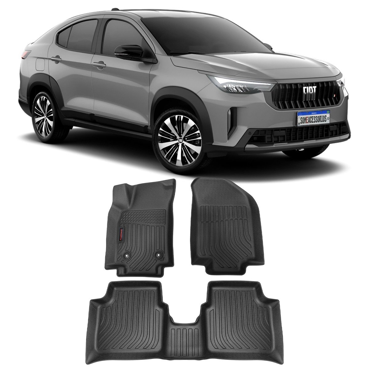 Tapete bandeja Fiat Fastback 2021 em diante