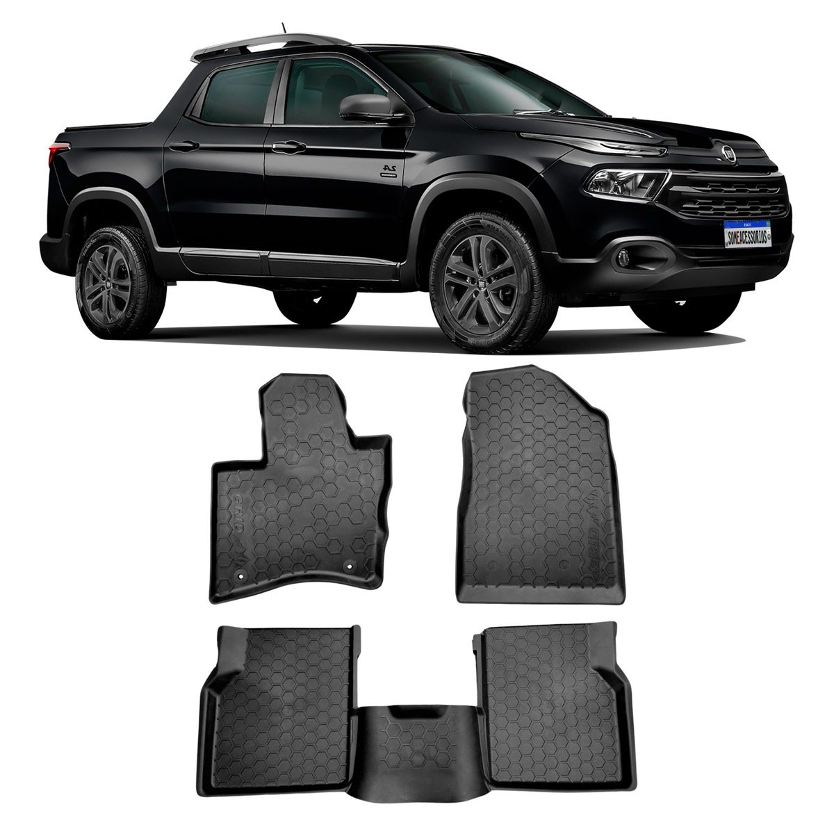 Tapete bandeja Fiat Toro