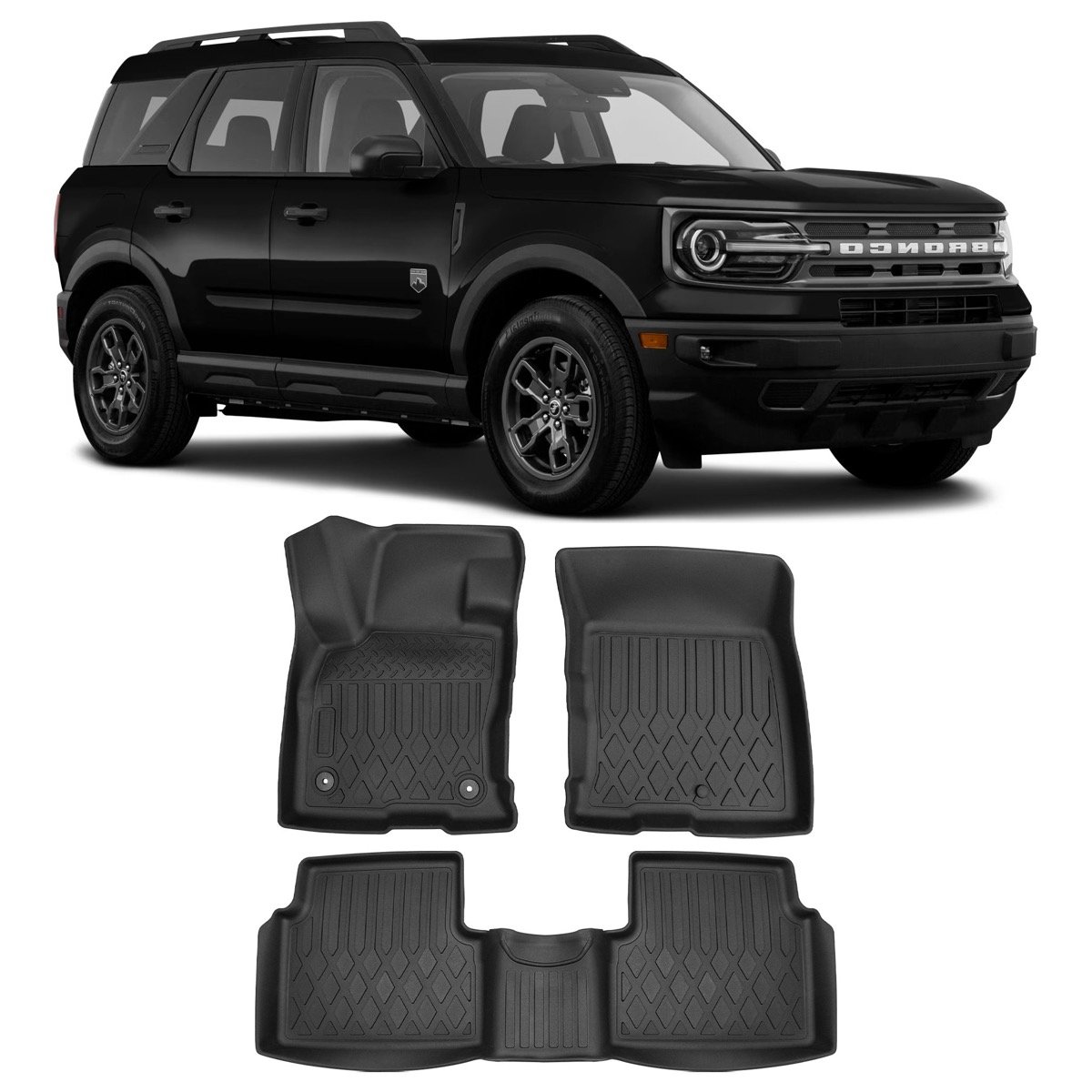 Tapete bandeja Ford Bronco 2021 até 2024