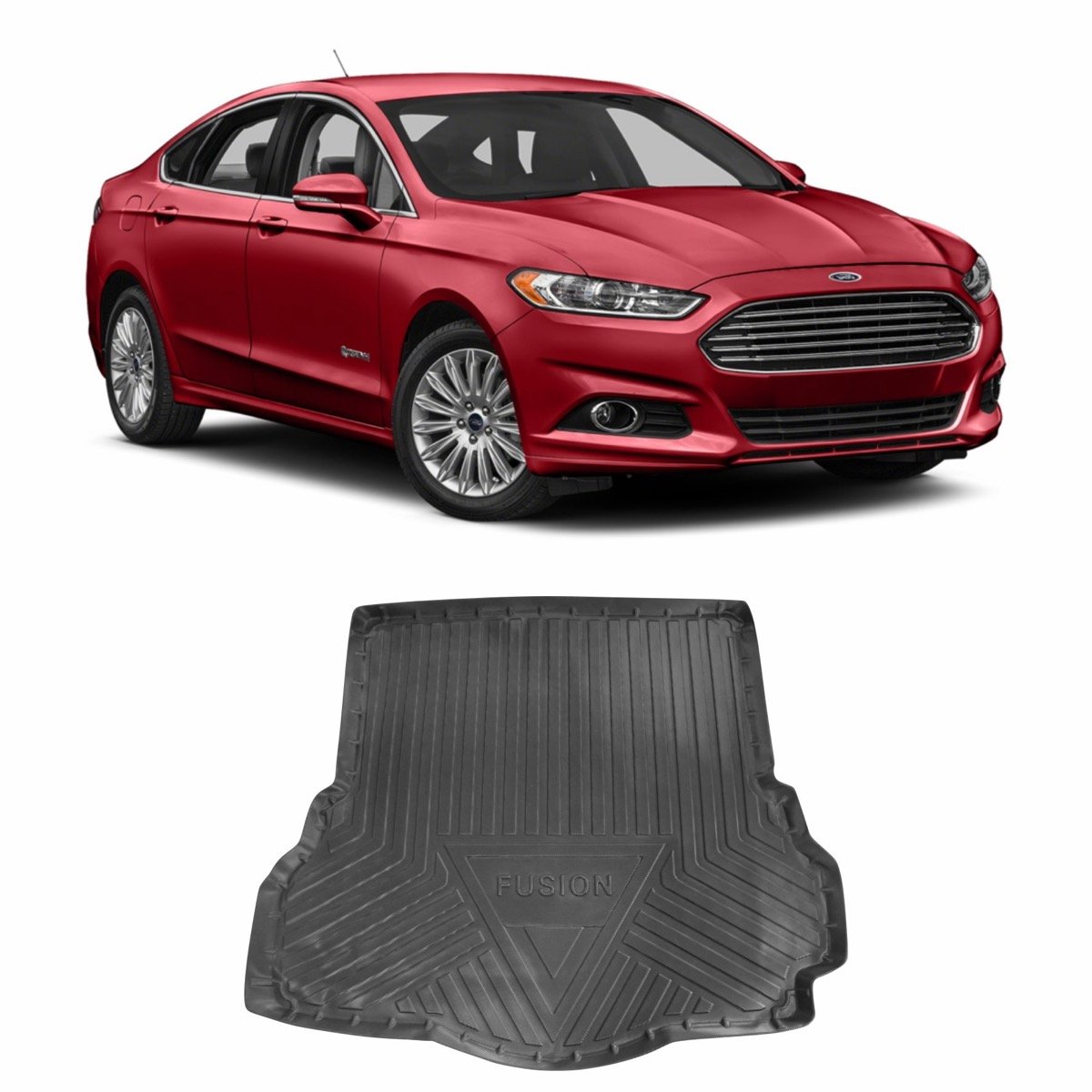Tapete de porta-malas Ford Fusion 2013 até 2020
