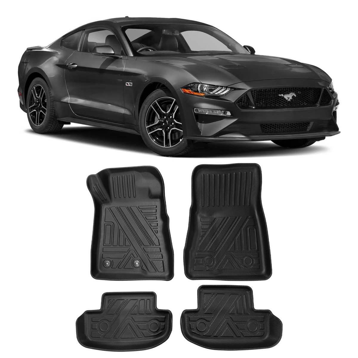 Tapete bandeja Ford Mustang 2015 até 2023