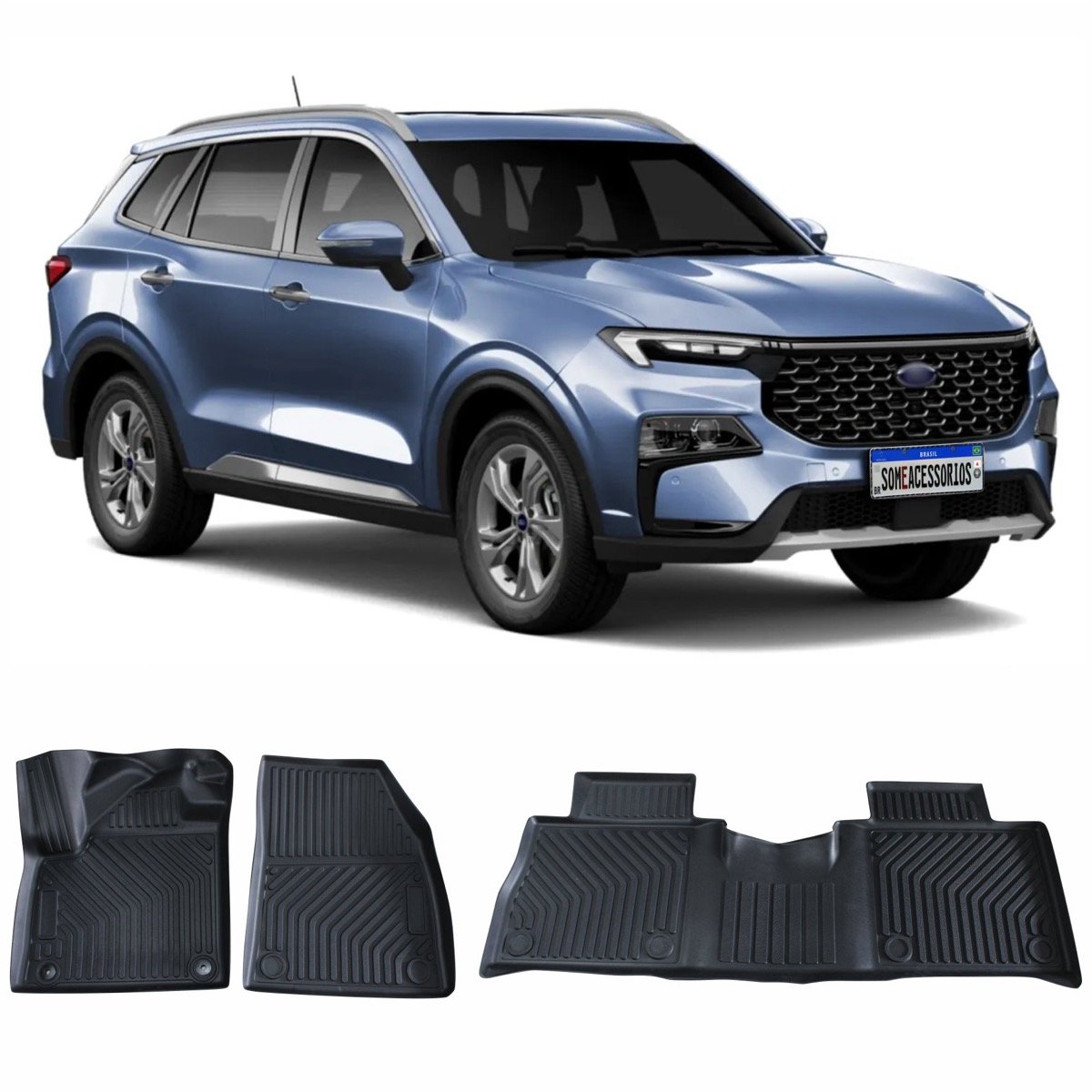Tapete bandeja Ford Territory 2022 em diante