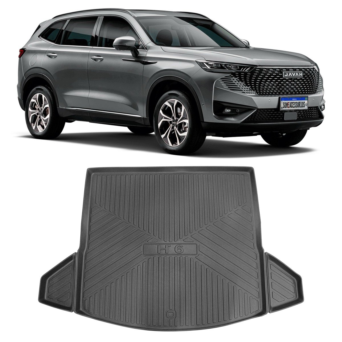 Tapete de porta-malas GWM Haval H6 2023 em diante