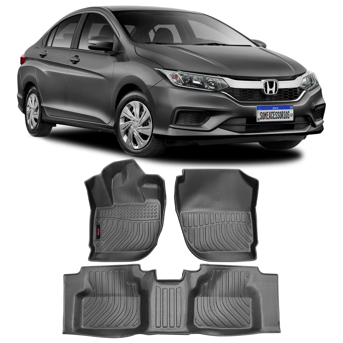 Tapete bandeja Honda City