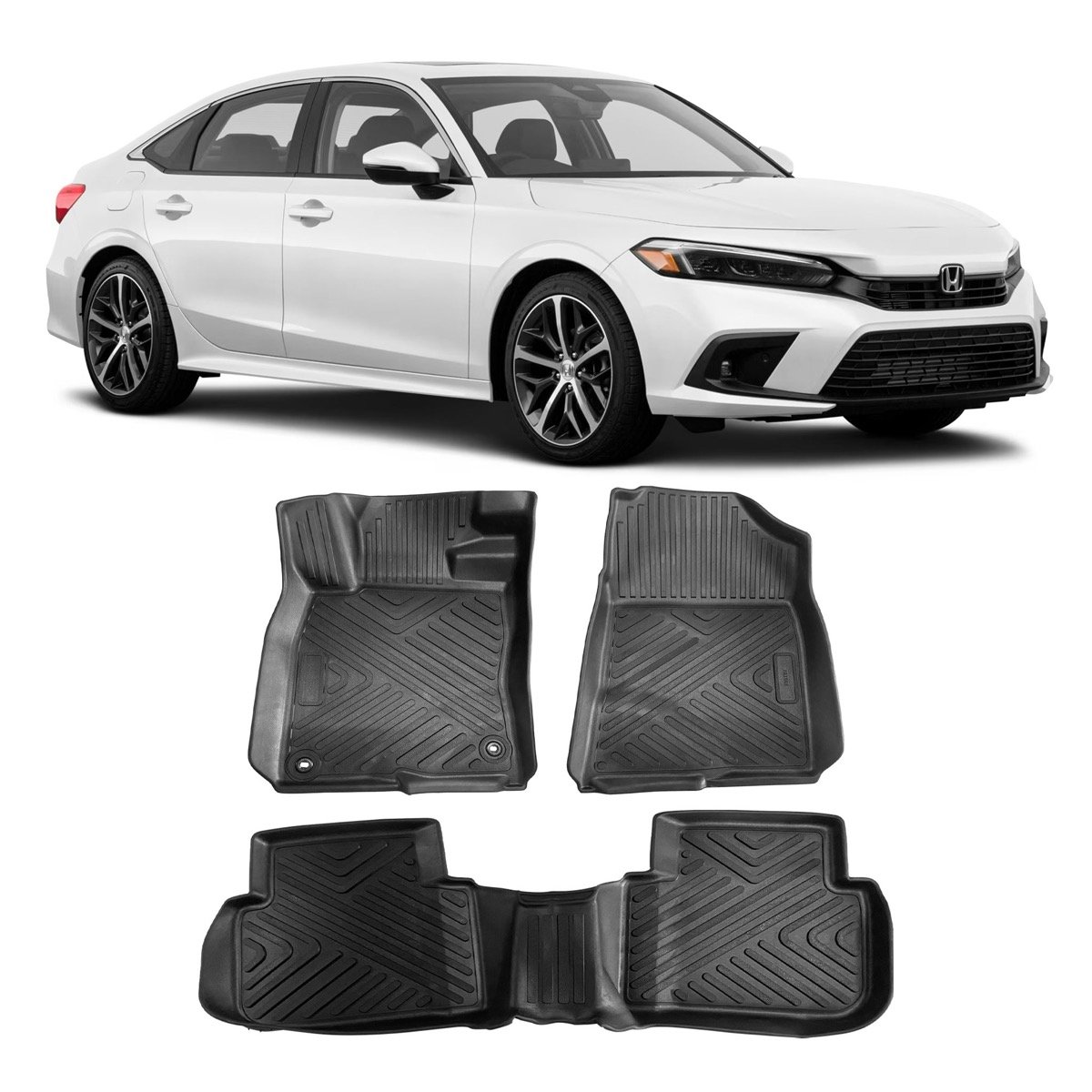 Tapete bandeja Honda Civic 2023 em diante