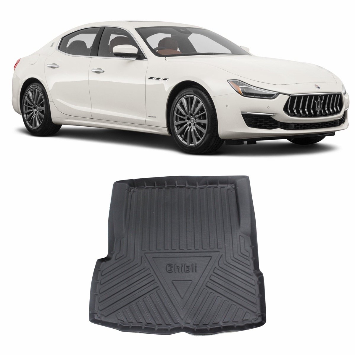 Tapete de porta-malas Maserati Ghibli 2013 até 2023