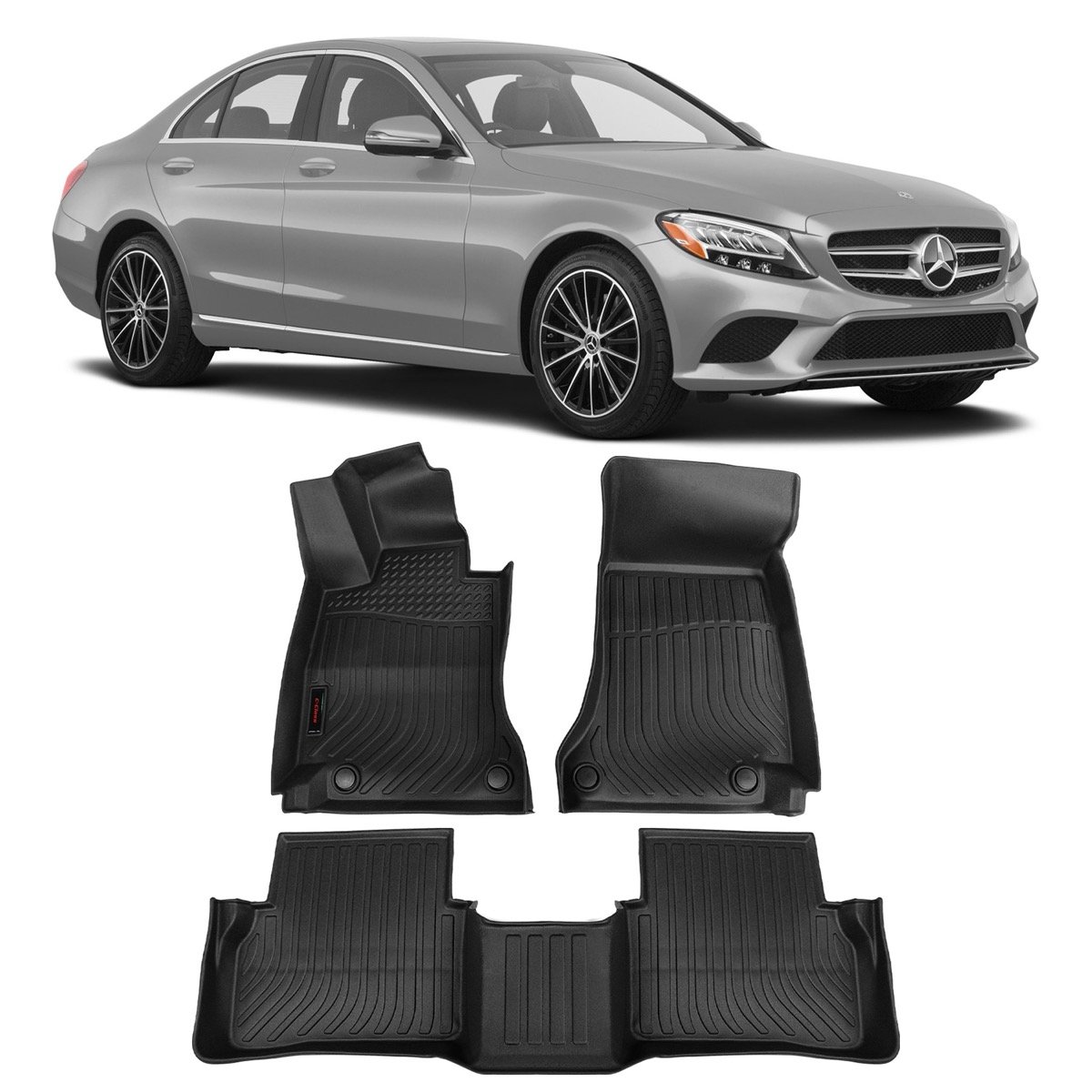 Tapete bandeja Mercedes-Benz Classe C W205 2015 até 2021