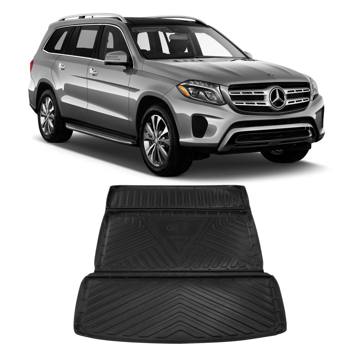 Tapete de porta-malas Mercedes-Benz GLS Sl 2013 até 2019