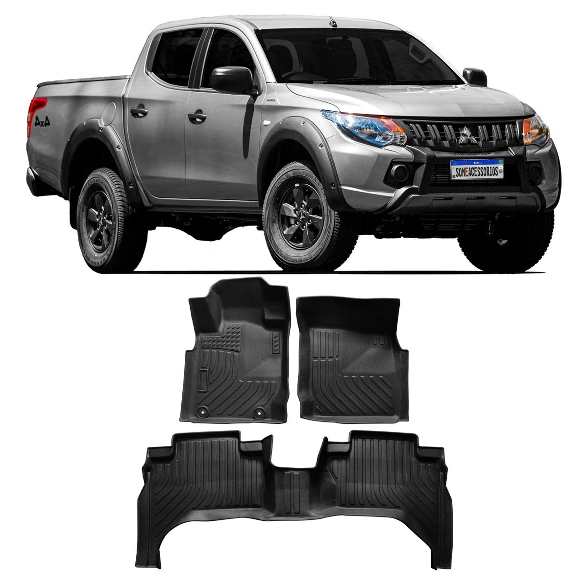 Tapete bandeja Mitsubishi L200 Triton