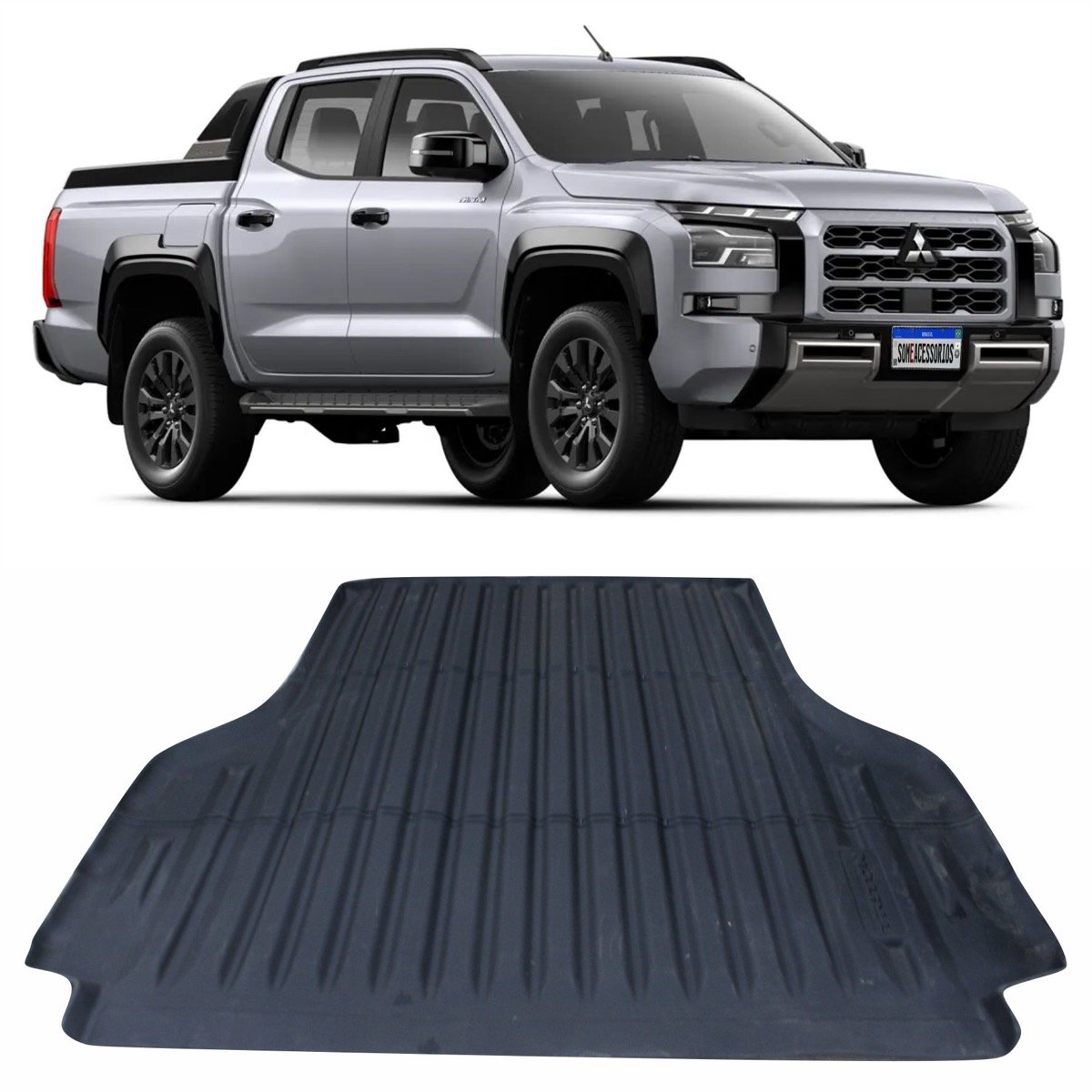 Tapete de caçamba Mitsubishi Triton L200 Katana