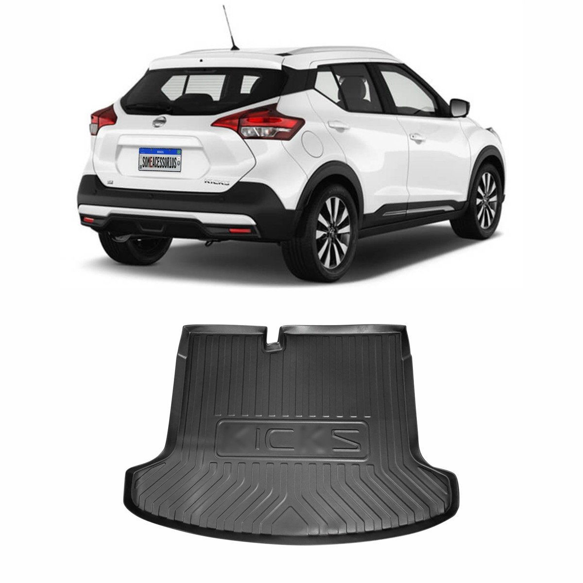Tapete de porta-malas Nissan Kicks