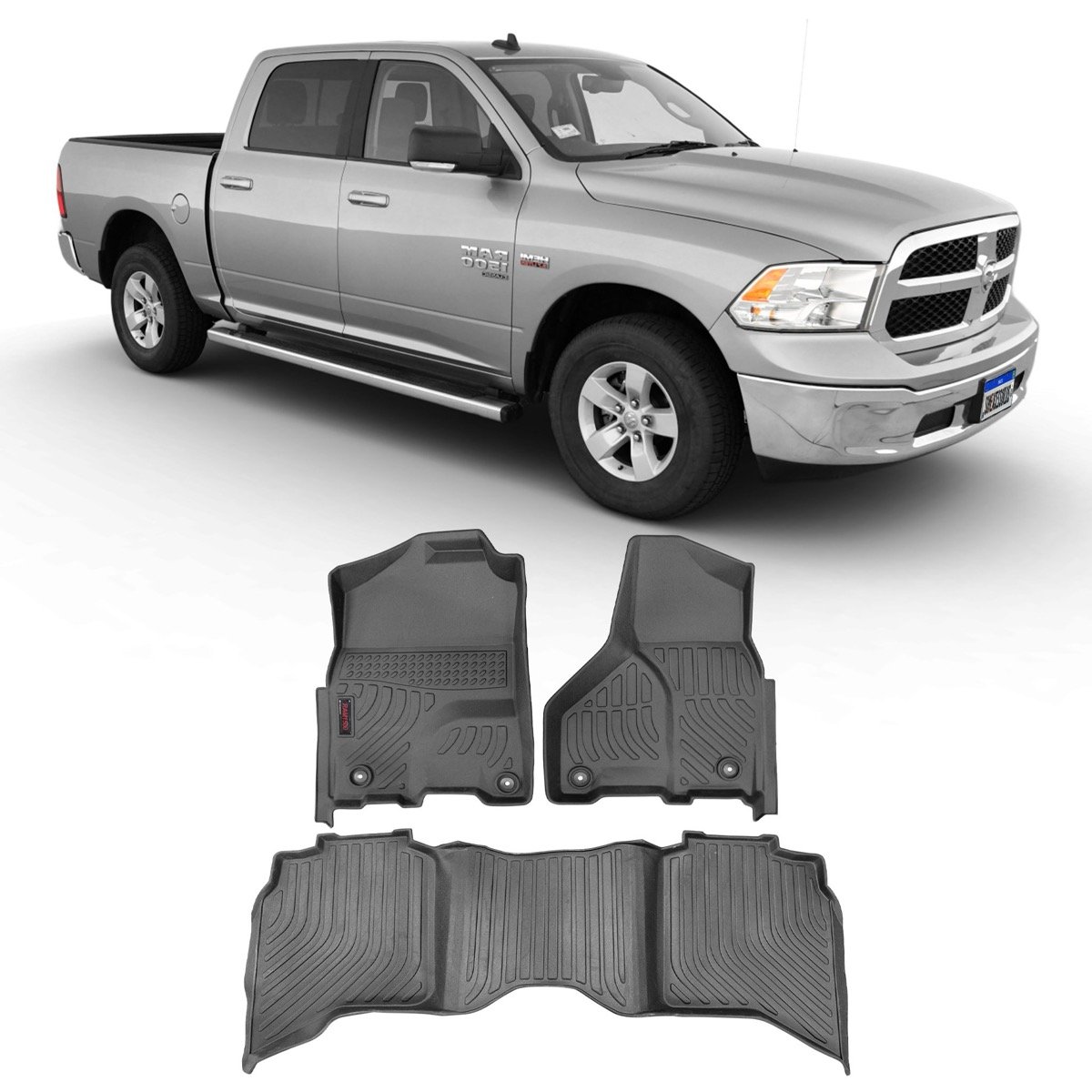 Tapete bandeja RAM 1500 Classic CrewCab 2019 em diante