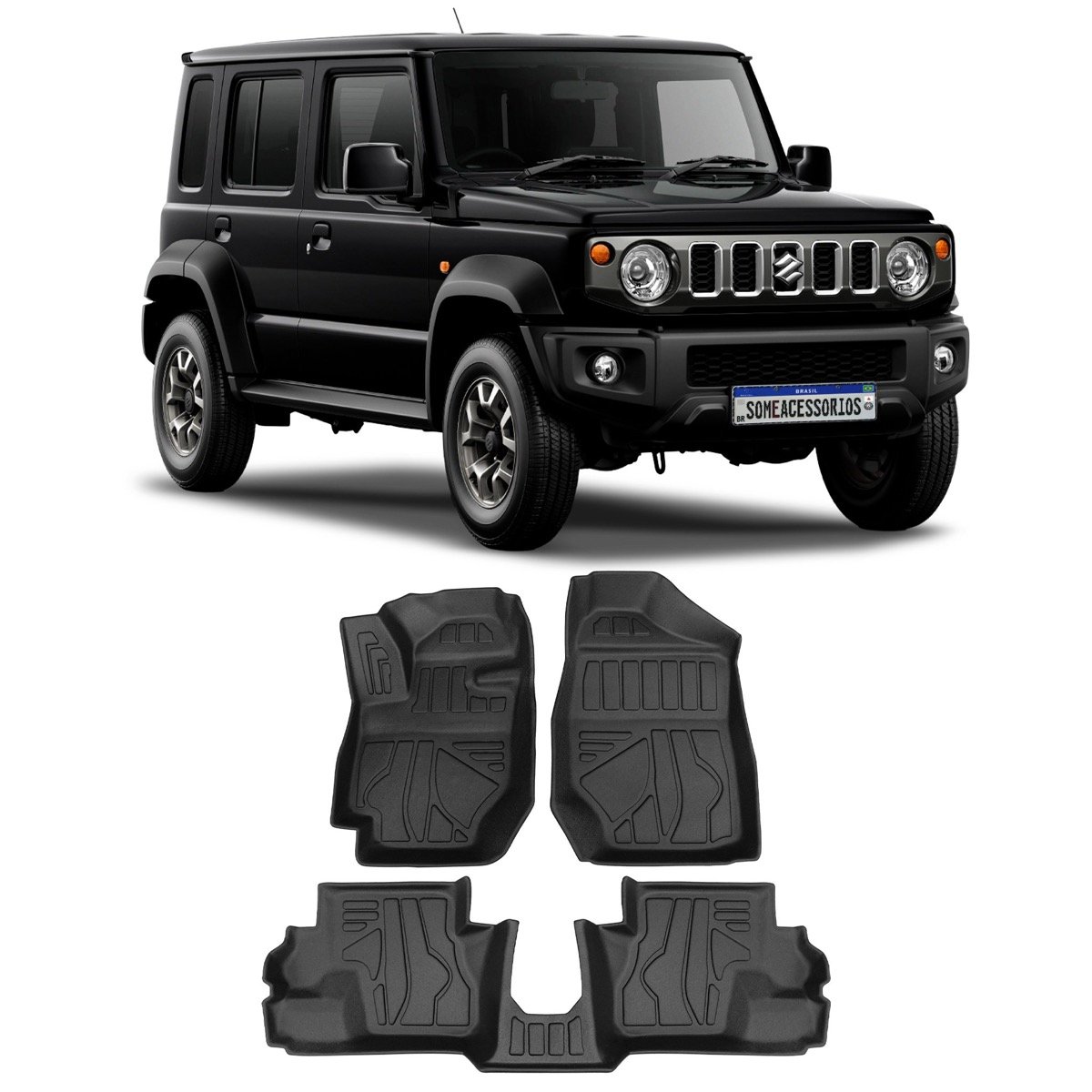 Tapete bandeja Suzuki Jimny Automático 2018 em diante