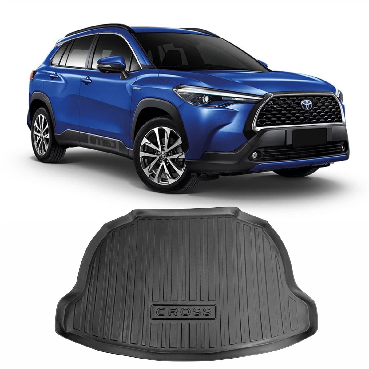 Tapete de porta-malas Toyota Corolla Cross 2020 em diante