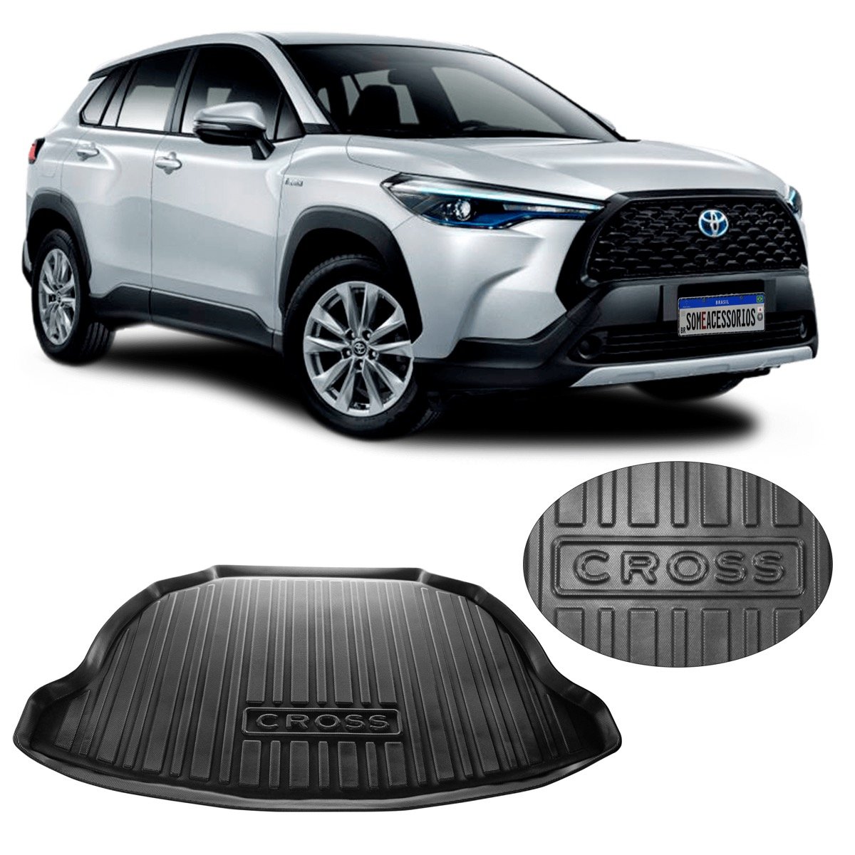 Tapete de porta-malas Toyota Corolla Cross