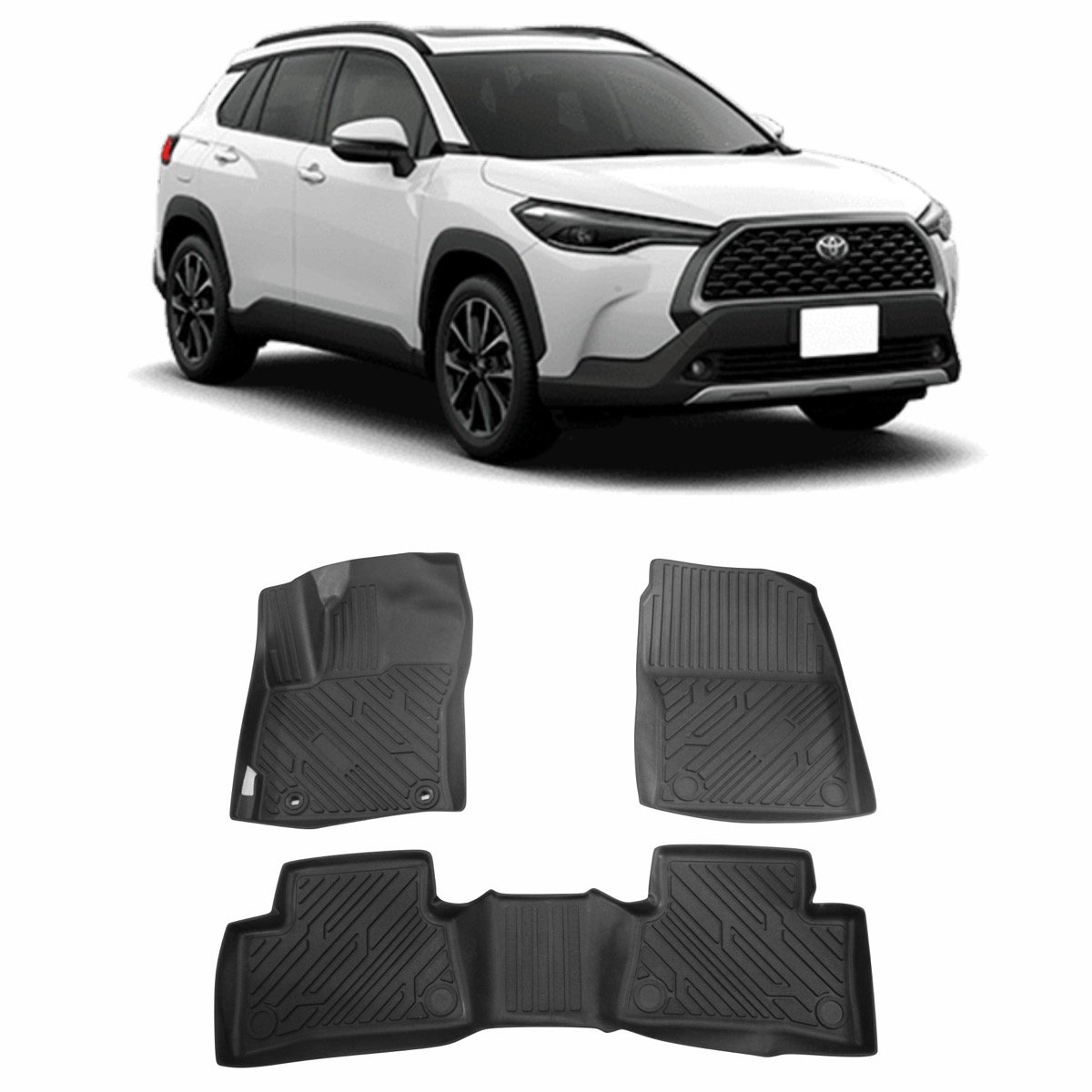 Tapete bandeja Toyota Corolla Cross 2022 em diante