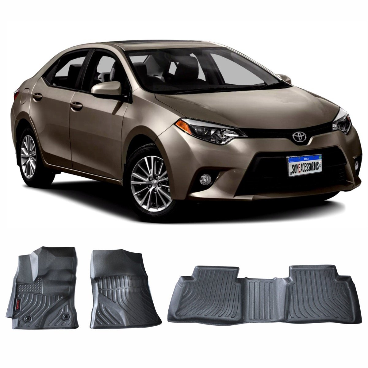 Tapete bandeja Toyota Corolla