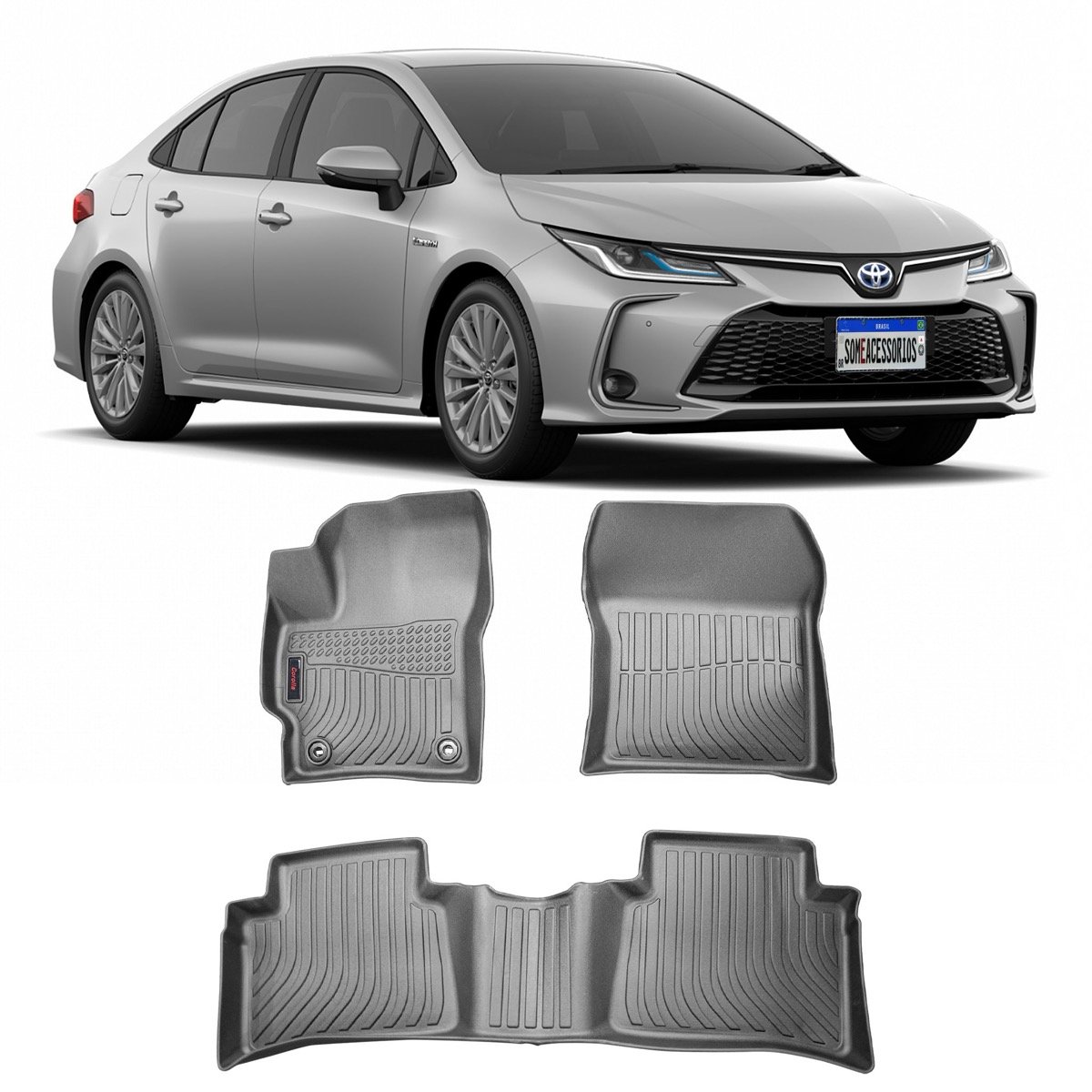 Tapete bandeja Toyota Corolla 2020 em diante