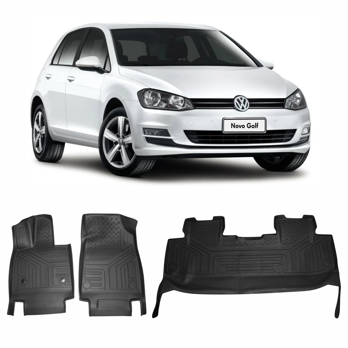 Tapete bandeja Volkswagen Golf MK7 2012 até 2017