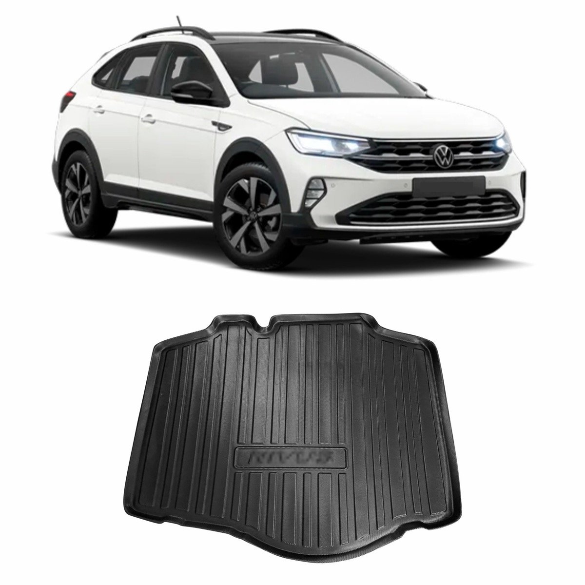 Tapete de porta-malas Volkswagen Nivus 2021 em diante
