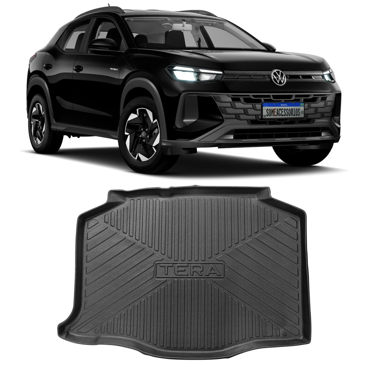 Tapete de porta-malas Volkswagen Tera 2025 em diante